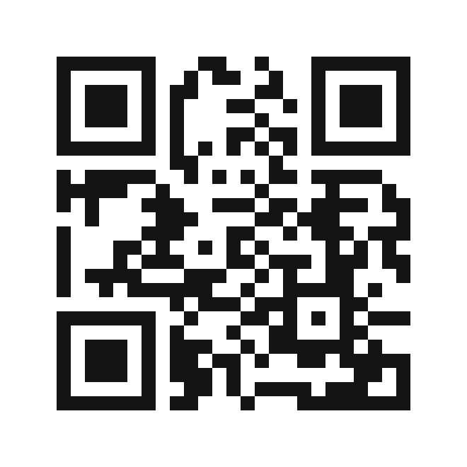 QR code that opens a WhatsApp chat with Vinod